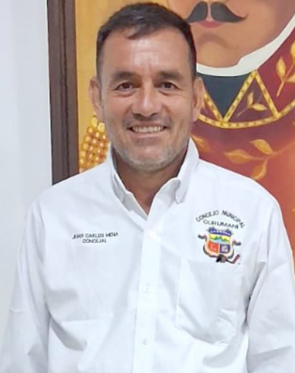 Retrato de Juan Carlos Mena Leon